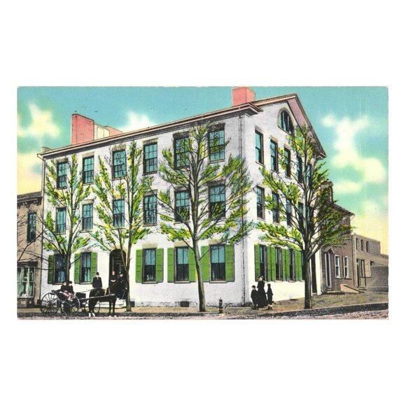 The Wills House Gettysburg Pennsylvania Postcard - Picture 1 of 3